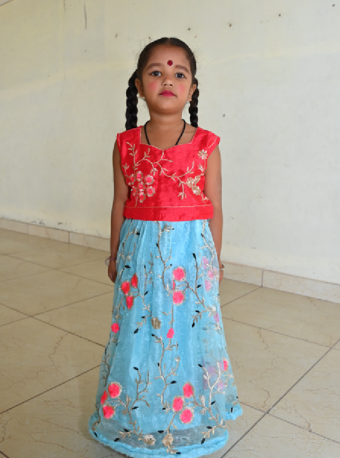 topper of Green Valley Convent School